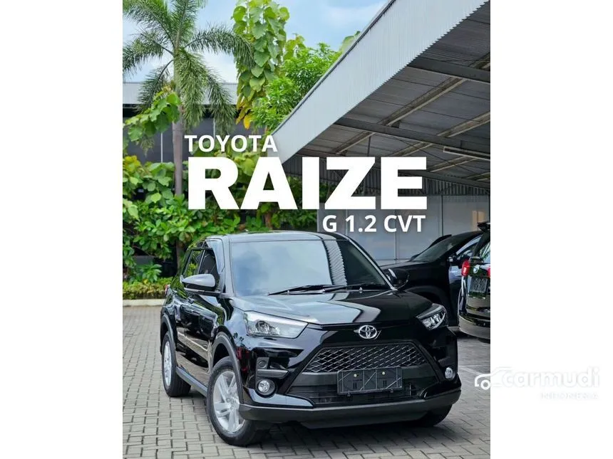 Jual Mobil Toyota Raize 2024 G 1.2 di Jawa Barat Automatic Wagon Hitam Rp 225.000.000