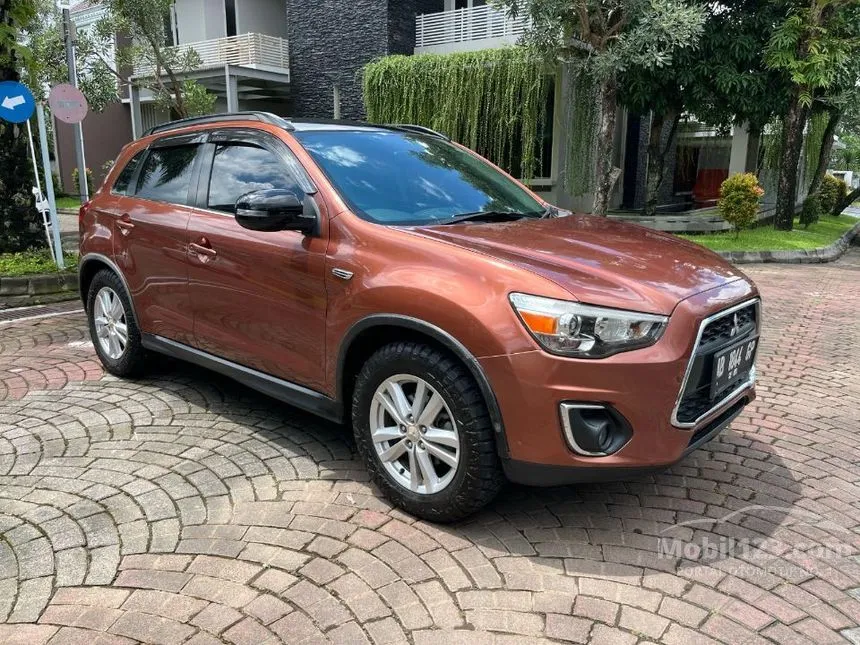 Jual Mobil Mitsubishi Outlander Sport 2014 PX 2.0 di Yogyakarta Automatic SUV Orange Rp 150.000.000