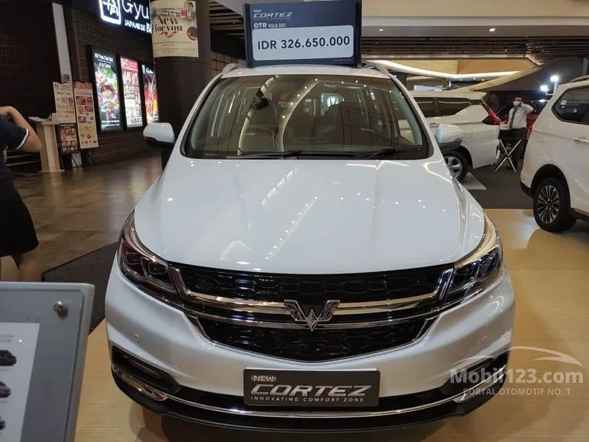 Jual Mobil Wuling Cortez 2024 Lux+ EX 1.5 di Banten Automatic Wagon Putih Rp 273.000.000