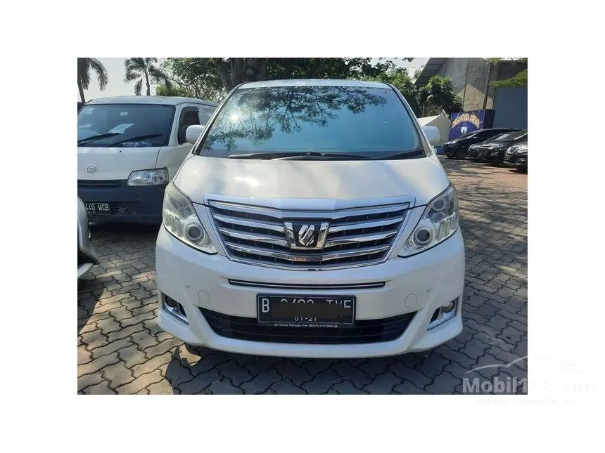 Jual Mobil Toyota Alphard 2012 X 2.4 di DKI Jakarta Automatic MPV Putih Rp 188.000.000