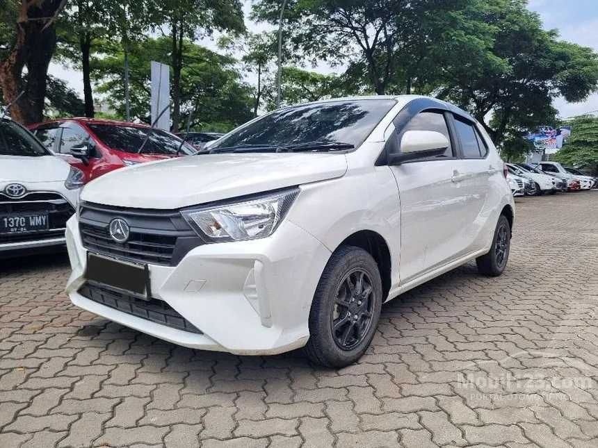 Jual Mobil Daihatsu Ayla 2023 X 1.0 di Banten Automatic Hatchback Putih Rp 129.500.000