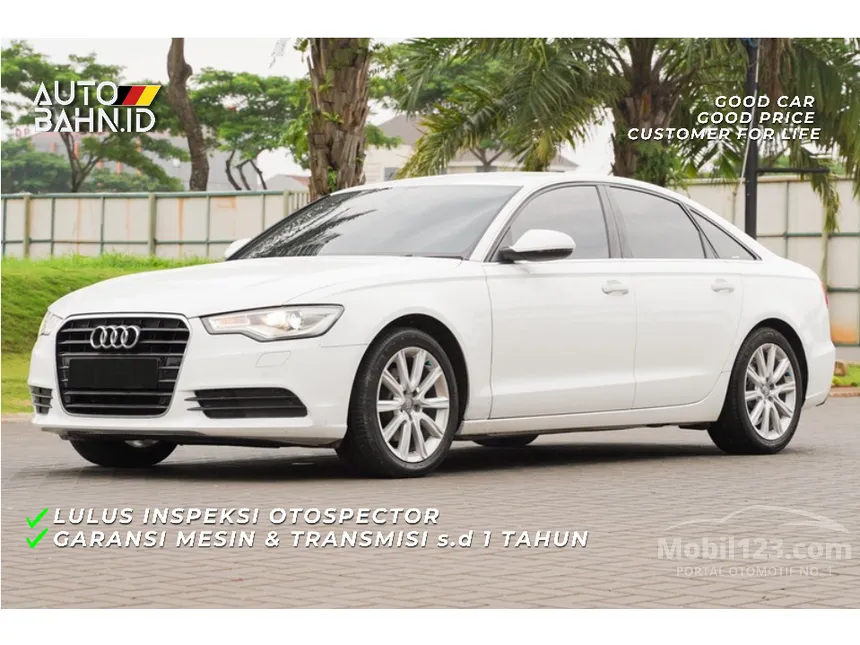 Jual Mobil Audi A6 2014 TFSI 2.0 di Banten Automatic Sedan Putih Rp 285.000.000