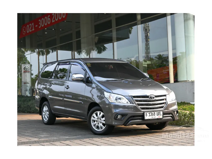 Jual Mobil Toyota Kijang Innova 2014 G 2.5 di DKI Jakarta Automatic MPV Putih Rp 219.000.000