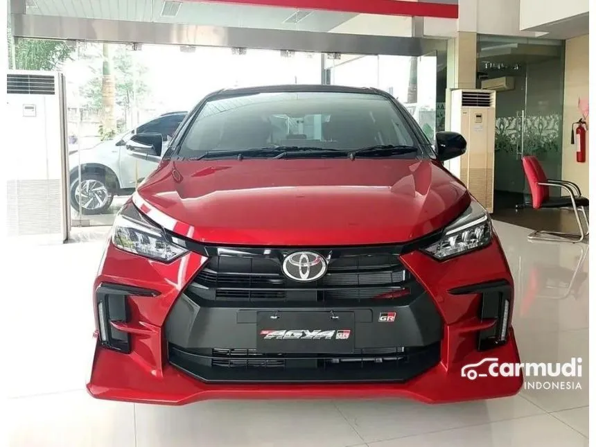 Jual Mobil Toyota Agya 2024 GR Sport 1.2 di Jawa Barat Automatic Hatchback Merah Rp 220.000.000