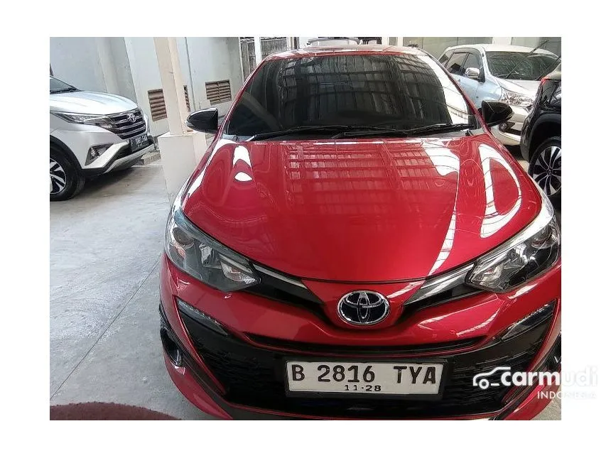 Jual Mobil Toyota Yaris 2018 TRD Sportivo Heykers 1.5 di DKI Jakarta Automatic Hatchback Merah Rp 189.000.000