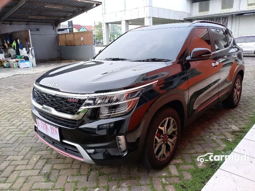 Jual Mobil KIA Seltos 2023 GT Line 1.4 di DKI Jakarta Automatic Wagon Hitam Rp 376.500.000