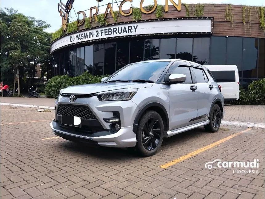 Jual Mobil Toyota Raize 2021 GR Sport TSS 1.0 di DKI Jakarta Automatic Wagon Silver Rp 199.000.000