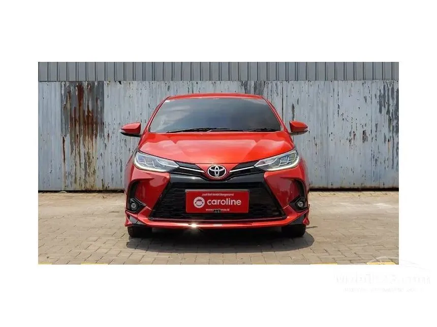 Jual Mobil Toyota Yaris 2021 TRD Sportivo 1.5 di Jawa Barat Automatic Hatchback Merah Rp 245.000.000