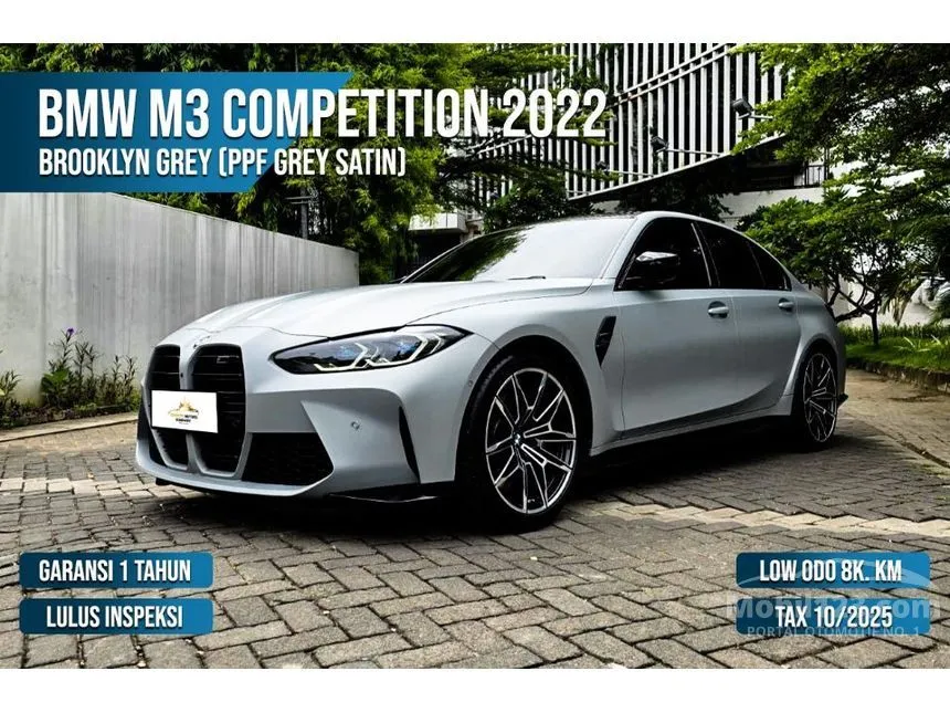 Jual Mobil BMW M3 2022 Competition 3.0 di Banten Automatic Sedan Abu