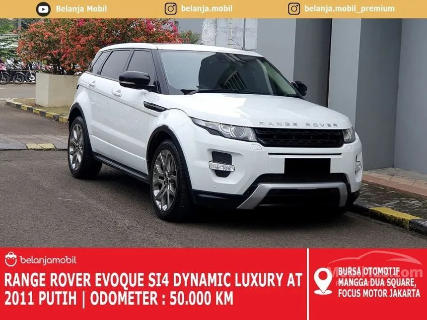 Jual Mobil Land Rover Range Rover Evoque 2011 Dynamic Luxury Si4 2.0 di DKI Jakarta Automatic SUV Putih Rp 349.000.000