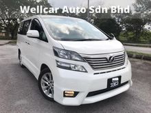 TOYOTA VELLFIRE 2.4Z 7 SEATER 1 CAREFUL OWNER ACCIDENT FREE XXX 3363