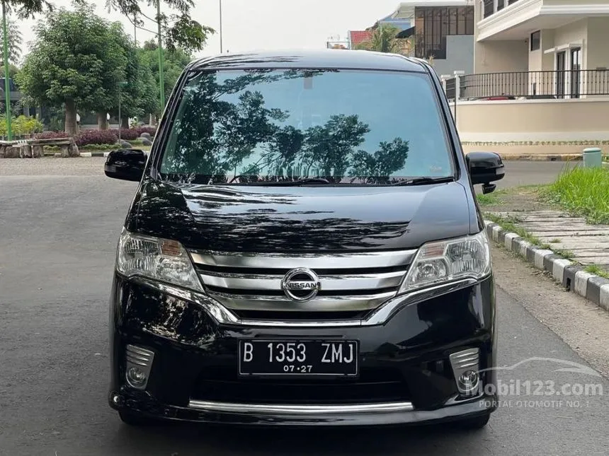 Jual Mobil Nissan Serena 2013 Highway Star 2.0 di DKI Jakarta Automatic MPV Hitam Rp 135.000.000