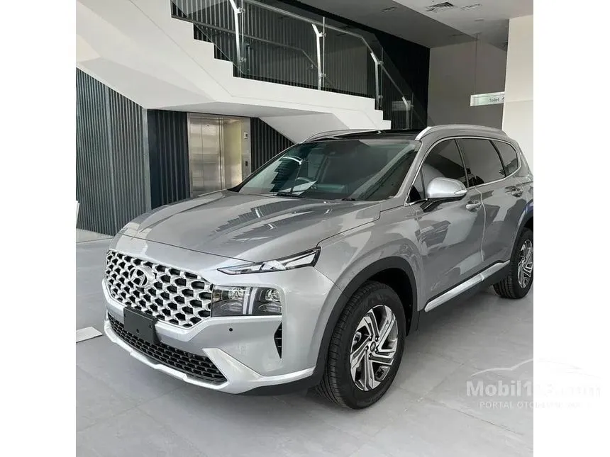 Jual Mobil Hyundai Santa Fe 2023 Prime 2.5 di Jawa Timur Automatic SUV Silver Rp 490.000.000