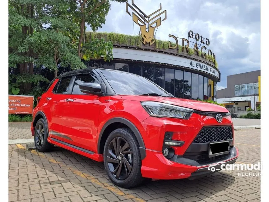 Jual Mobil Toyota Raize 2022 GR Sport (1 Tone) 1.0 di DKI Jakarta Automatic SUV Merah Rp 193.500.000