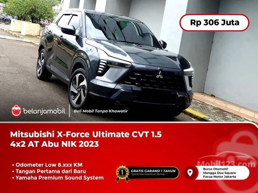 Jual Mobil Mitsubishi XFORCE 2023 Ultimate 1.5 di DKI Jakarta Automatic SUV Hitam Rp 306.000.000