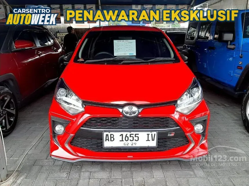 Jual Mobil Toyota Agya 2022 GR Sport 1.2 di Yogyakarta Automatic Hatchback Merah Rp 170.000.000