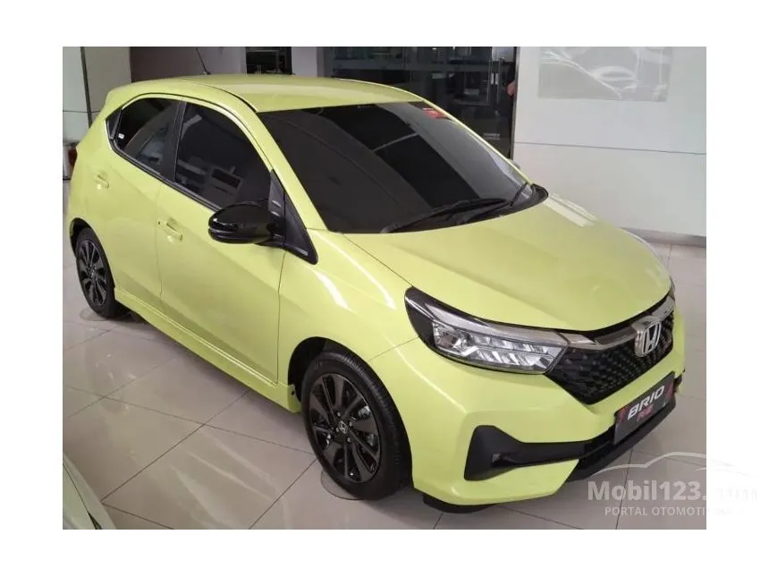 Jual Mobil Honda Brio 2024 RS 1.2 di Banten Automatic Hatchback Kuning Rp 198.300.000