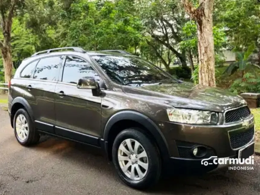 Jual Mobil Chevrolet Captiva 2013 2.0 di Banten Automatic SUV Coklat Rp 126.000.000