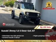 2025 Suzuki Jimny 1.5 5 Door (2 Tone) SUV 2026 Suzuki Jimny 1.5 5 Door (2 Tone) SUV 4x4 AT Coklat Metalik NIK 2025 [ LOW KM 6RB ]