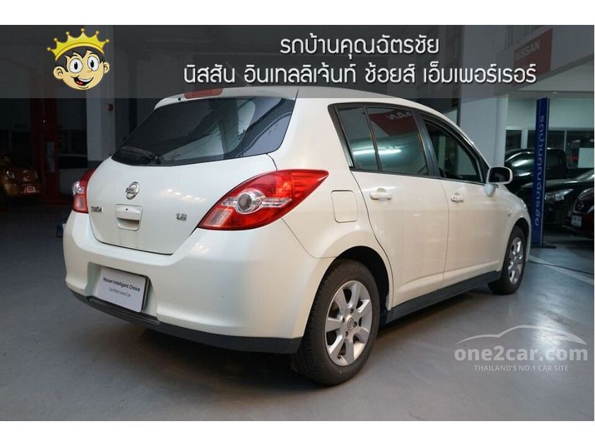 Tiida 2012 Rear Nissan Tiida 2012 G 1.8 in กรุงเทพและปริมณฑล Automatic Hatchback สีขาว ...