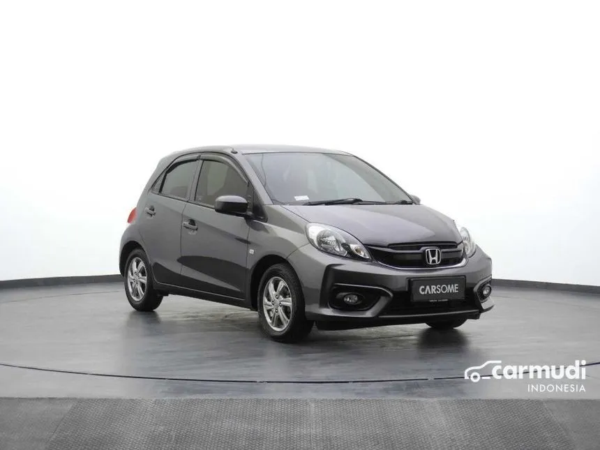 Jual Mobil Honda Brio 2016 Satya E 1.2 di DKI Jakarta Automatic Hatchback Abu