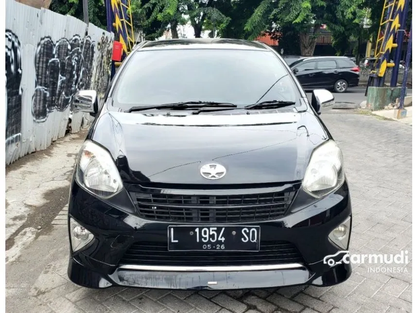 Jual Mobil Toyota Agya 2016 G 1.0 di Jawa Timur Automatic Hatchback Hitam Rp 116.000.000