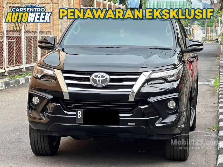 Jual Mobil Toyota Fortuner 2016 VRZ 2.4 di Jawa Tengah Automatic SUV Hitam Rp 360.000.000