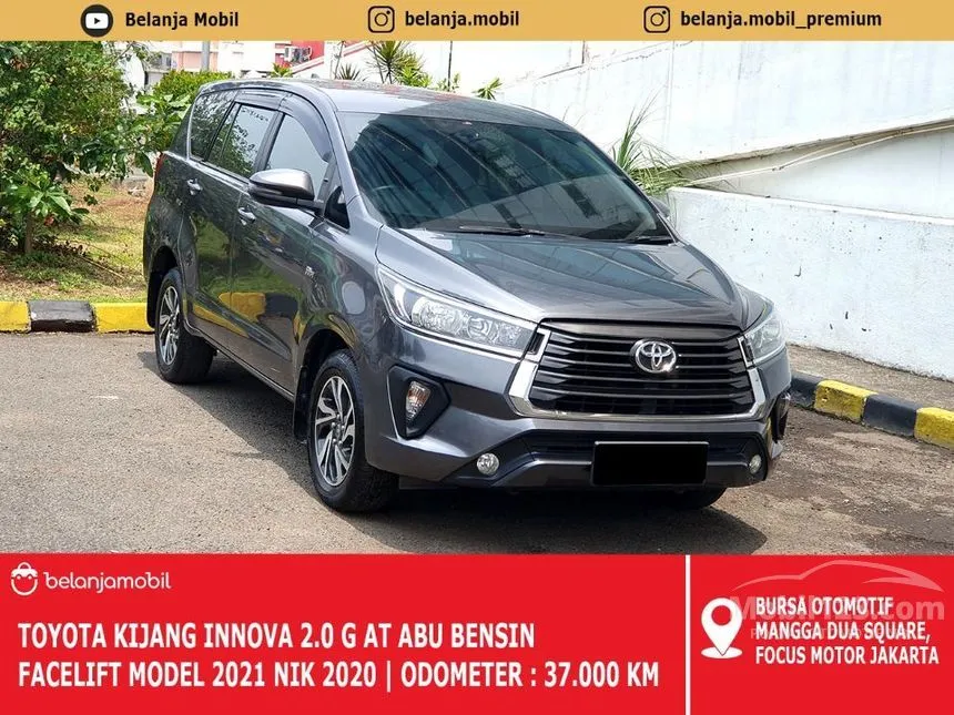 Jual Mobil Toyota Kijang Innova 2020 G 2.0 di DKI Jakarta Automatic MPV Abu