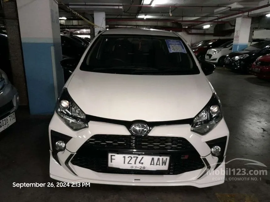Jual Mobil Toyota Agya 2023 GR Sport 1.2 di DKI Jakarta Manual Hatchback Putih Rp 133.000.000