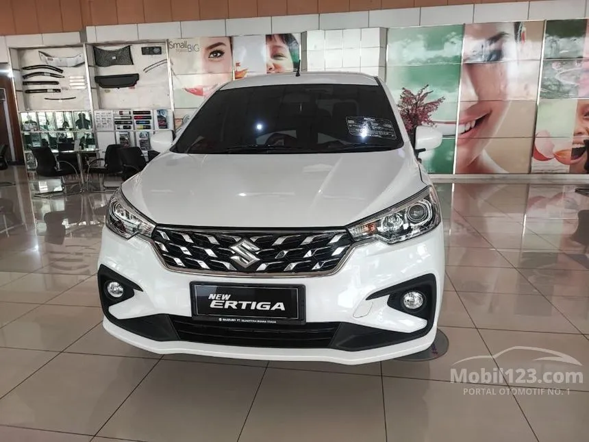 Jual Mobil Suzuki Ertiga 2024 GL 1.5 di Banten Automatic MPV Putih Rp 220.600.000