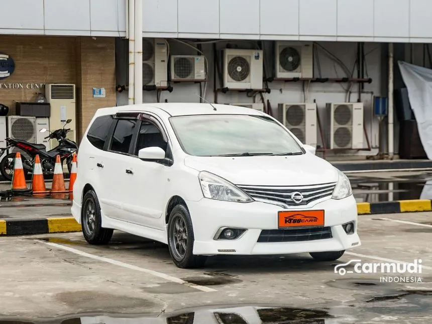 Jual Mobil Nissan Grand Livina 2014 XV 1.5 di DKI Jakarta Automatic MPV Putih Rp 97.000.000