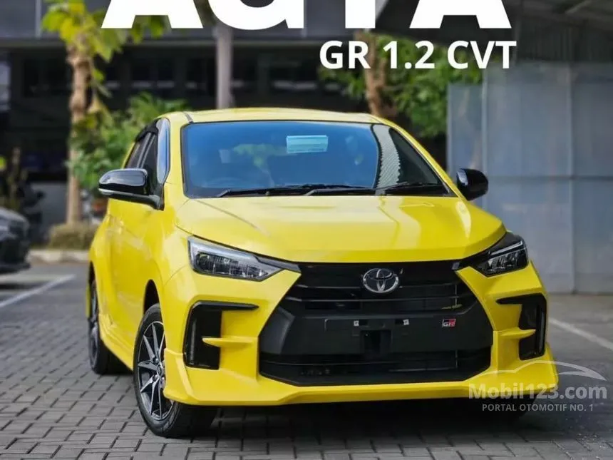 Jual Mobil Toyota Agya 2024 GR Sport 1.2 di DKI Jakarta Automatic Hatchback Kuning Rp 180.000.000