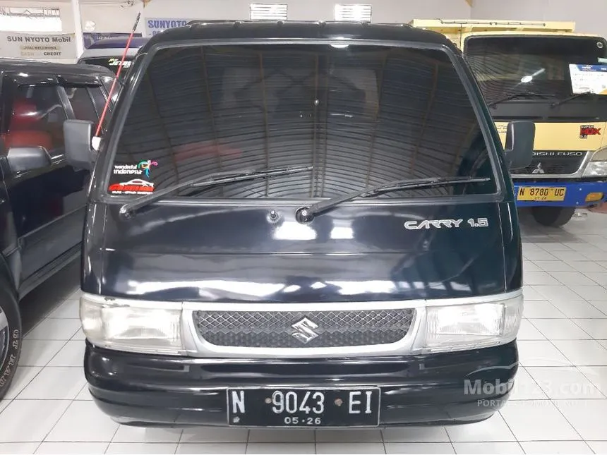 Jual Mobil Suzuki Carry 2016 Futura Pick Up Flat Deck 1.5 di Jawa Timur Manual Lorry Hitam Rp 85.000.000