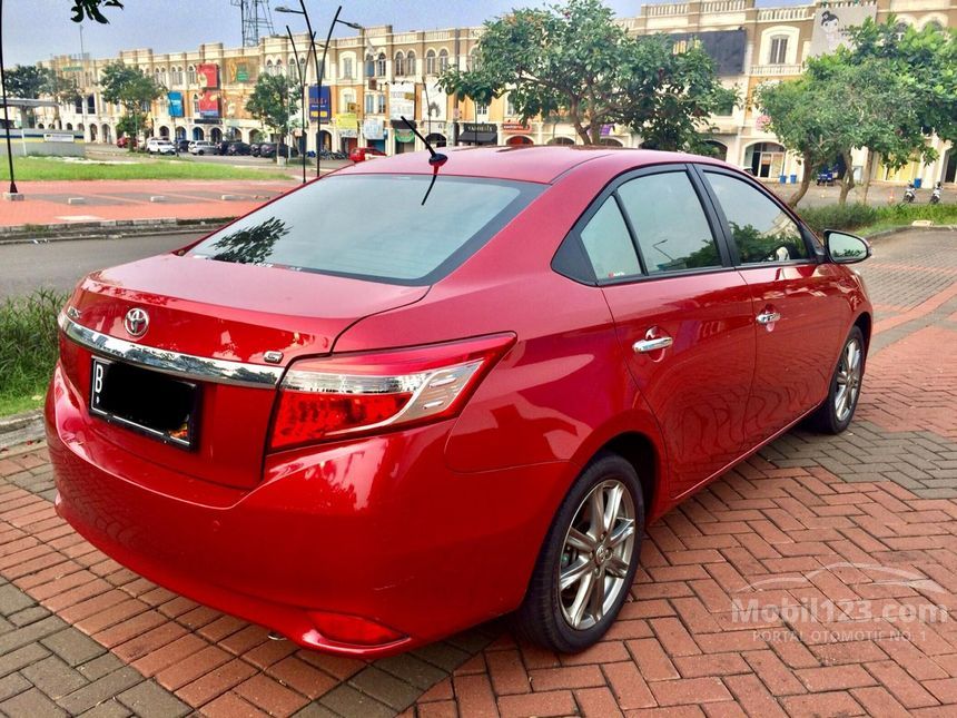 Jual Mobil Toyota Vios 2013 G 1.5 di Banten Automatic Sedan Merah Rp