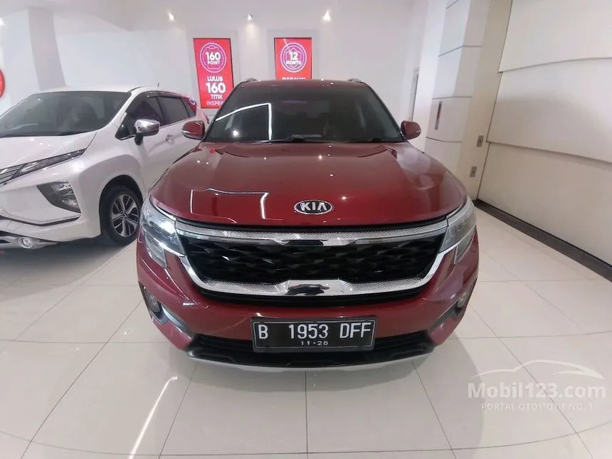 Jual Mobil KIA Seltos 2021 EX 1.4 di DKI Jakarta Automatic Wagon Marun Rp 239.000.000