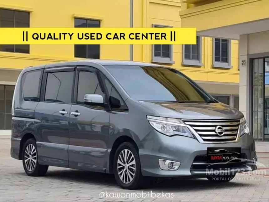 Jual Mobil Nissan Serena 2017 Highway Star 2.0 di DKI Jakarta Automatic MPV Abu