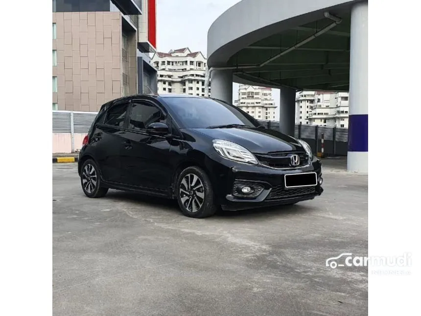 Jual Mobil Honda Brio 2017 RS 1.2 di DKI Jakarta Automatic Hatchback Hitam Rp 115.000.000