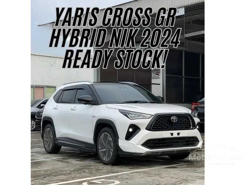 Jual Mobil Toyota Yaris Cross 2024 S GR Parts Aero Package HEV 1.5 di Banten Automatic Wagon Putih Rp 358.700.000