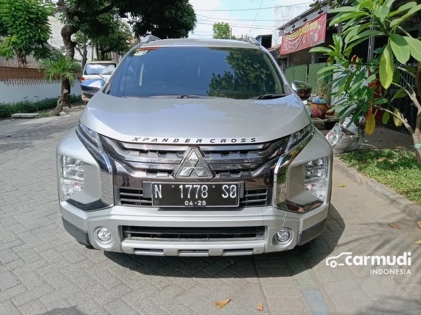 Jual Mobil Mitsubishi Xpander 2019 CROSS 1.5 di Jawa Timur Manual Wagon Silver Rp 229.000.000