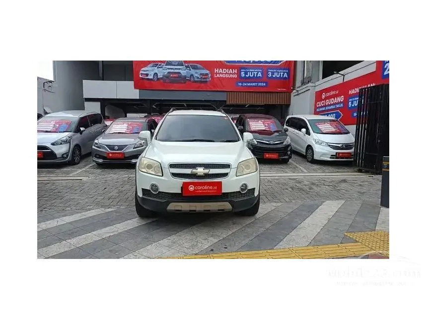 Jual Mobil Chevrolet Captiva 2011 2.0 di Banten Automatic SUV Putih Rp 112.000.000