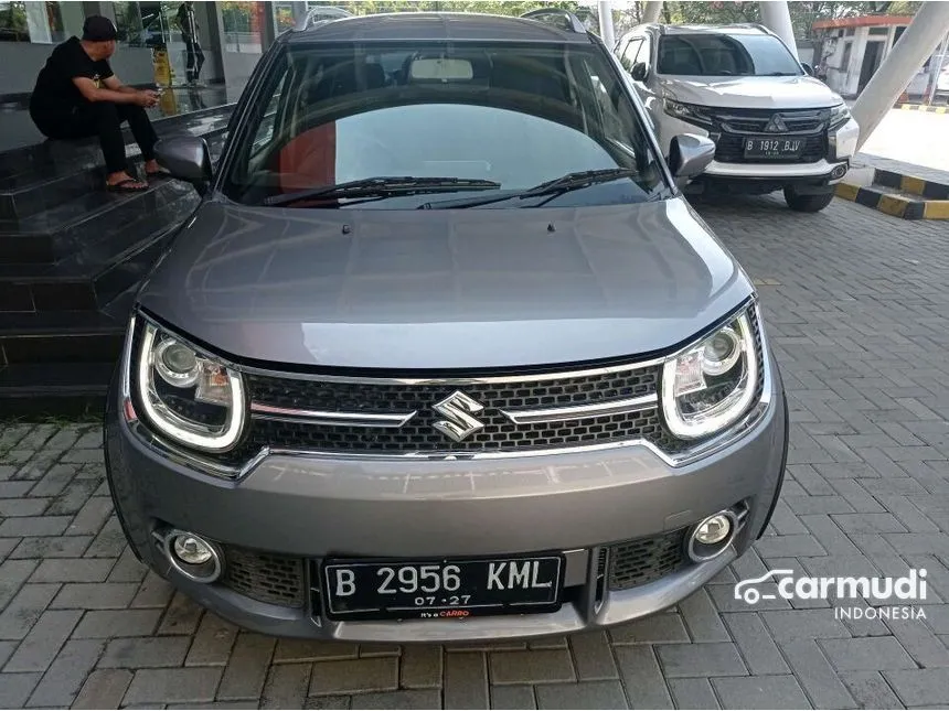 Jual Mobil Suzuki Ignis 2017 GX 1.2 di Jawa Timur Manual Hatchback Abu