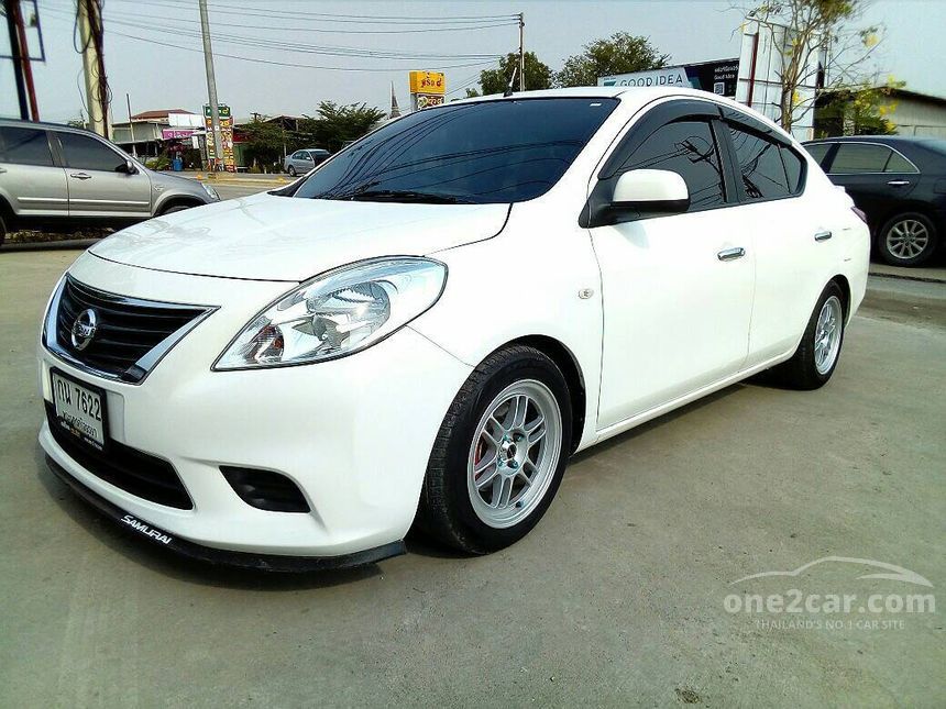 Nissan Almera 2013 E 1.2 in ภาคกลาง Automatic Sedan สีขาว for ... Nissan Almera 2013 E 1.2 in ภาคกลาง Automatic Sedan สีขาว for ...