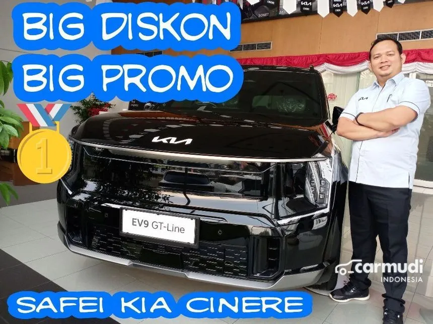 Jual Mobil KIA EV9 2024 GT Line Long Range di DKI Jakarta Automatic Wagon Hitam Rp 700.000.000