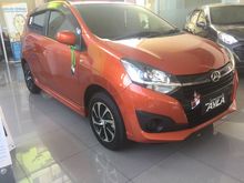 2018 Daihatsu Ayla Automatic Pertamax 1.2 R Deluxe