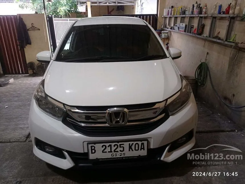 Jual Mobil Honda Mobilio 2018 E 1.5 di Jawa Barat Automatic MPV Putih Rp 157.000.000