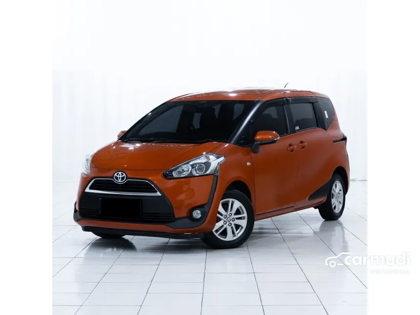 Jual Mobil Toyota Sienta 2017 G 1.5 di Kalimantan Barat Manual MPV Orange Rp 174.000.000