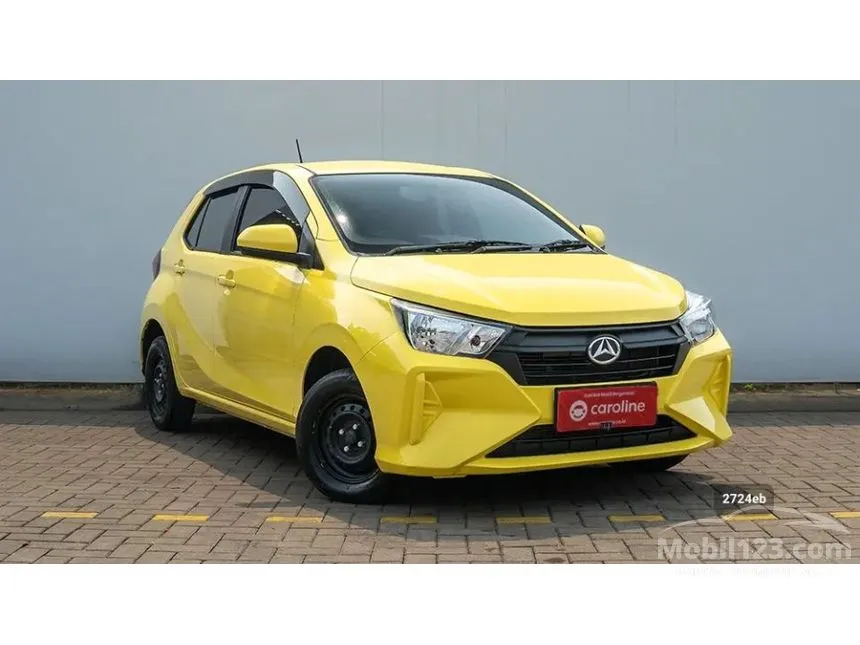 Jual Mobil Daihatsu Ayla 2023 X 1.0 di Jawa Barat Automatic Hatchback Kuning Rp 126.000.000