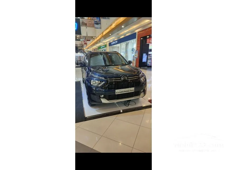 Jual Mobil Citroen C3 Aircross 2024 Puretech 110 1.2 di Banten Automatic Wagon Biru Rp 10.000.000