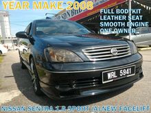 2008 Nissan Sentra 1.6 SPORT (A) FULL BODYKIT LEATHER SEAT