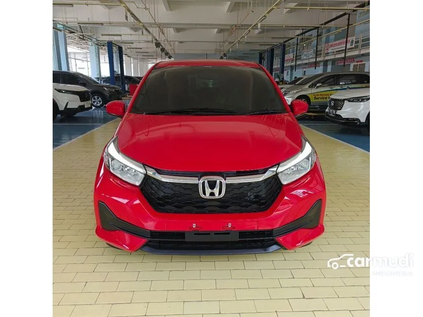 Jual Mobil Honda Brio 2023 E Satya 1.2 di Jawa Barat Automatic Hatchback Merah Rp 152.900.000